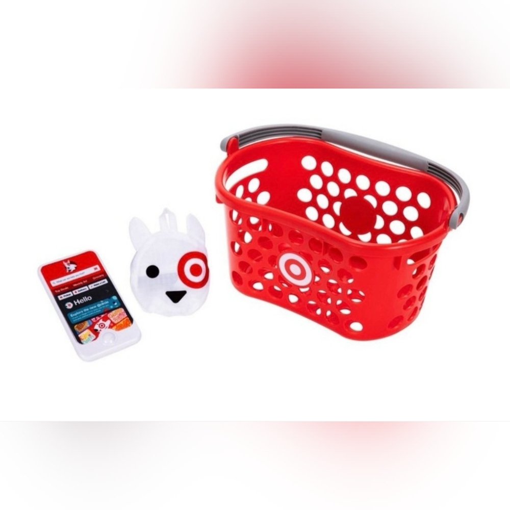 Target Toy Shopping Basket - Red